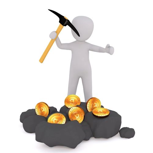 A miner inspecting a Whatsminer mining rig.