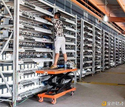 A sprawling Canadian cryptocurrency mining farm illuminated by LED-lit mining rigs, showcasing the scale and technological sophistication of modern mining operations