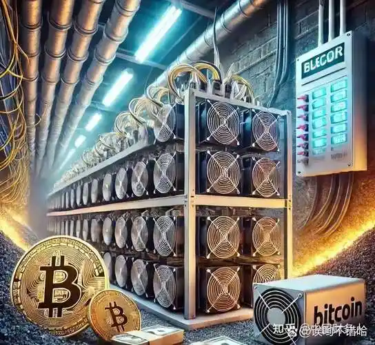 Large-scale mining farm hosting Kaspa and other mining rigs