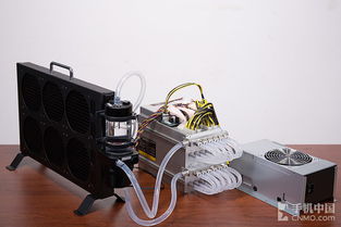 A powerful mining rig, showcasing the hardware investment required for Bitcoin mining.